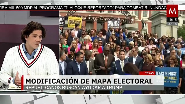 Republicanos buscan ayudar a Trump con modificación del mapa electoral de Estados Unidos