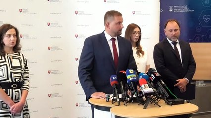 Minister zdravotníctva SR  K. Šaško k záchrankovému tendru
