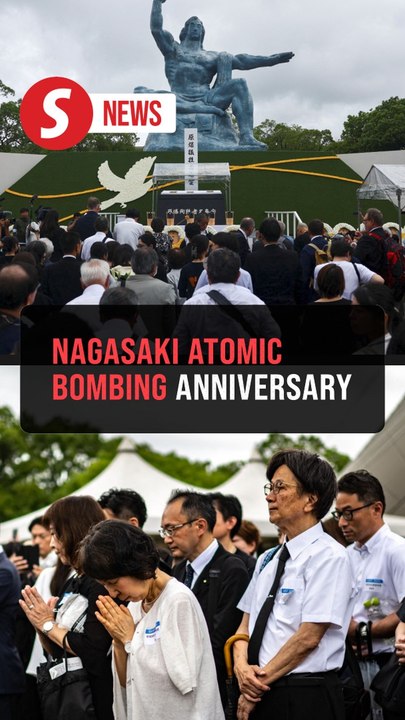 Japan marks 80 years since Nagasaki atomic bombing