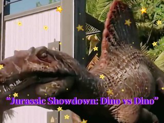 “Jurassic Showdown: Dino vs Dino”