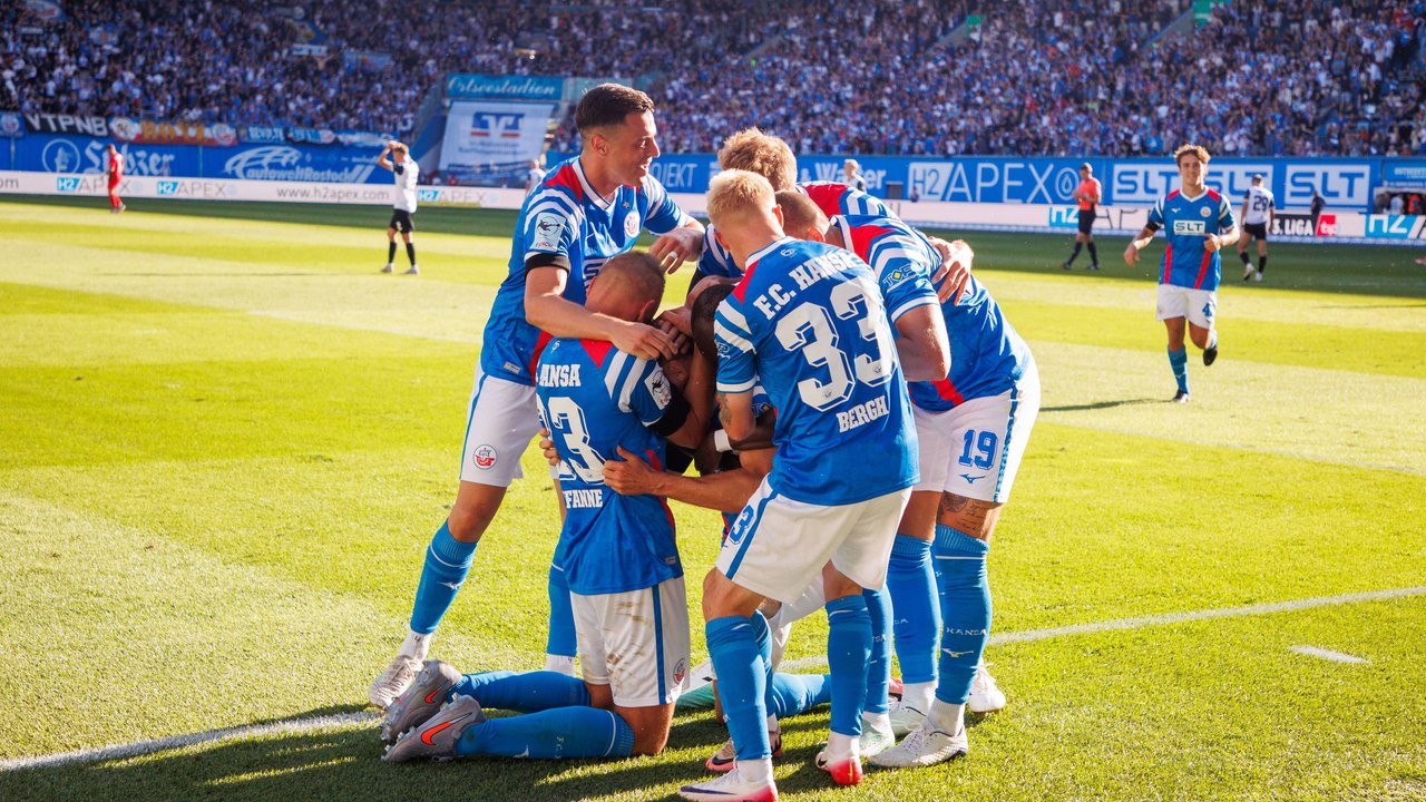Schuster hilft der Rücken aus der Distanz: Rostock schlägt dezimiertes Mannheim