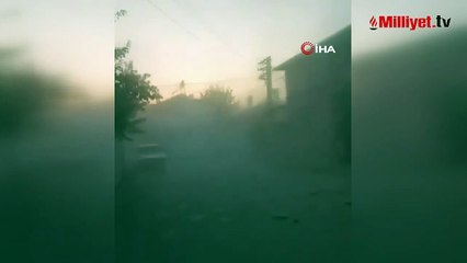 Depremin ardından yaşananlar kamerada! "Allah'ım her yer yıkıldı"