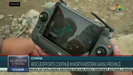 China | Rescue efforts continue in northwestern Gansu province