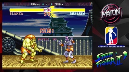Street Fighter II: Champion Edition • VS en linea • "ElMaton" VS "777Kira" (2025/08/05)#casualplay