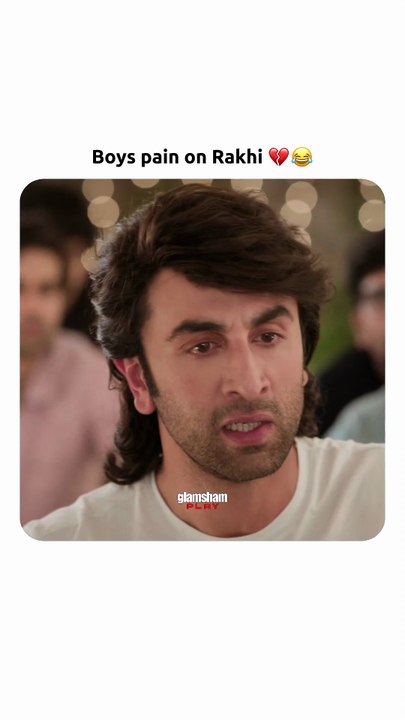 Pov : when your crush ties you rakhi 😂   #Rakhi #Animal #Rakshabandhan #Movies #Glamsham [Rakshabandhan, Rakhi, Movies, Glamsham, festival]