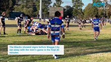 Blacks show signs against Wagga City