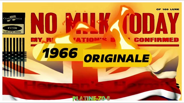 (VO)-Herman's Hermits - No Milk Today (1966)
