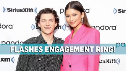 Zendaya Flashes Engagement Ring on Walk With Tom Holland _ E! News