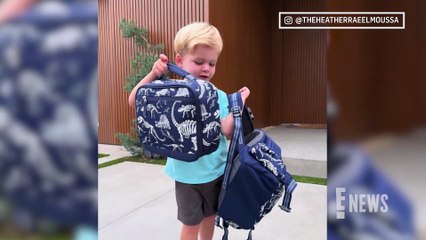 Heather Rae El Moussa Shares Pics of Tristan’s Preschool “Drop In” _ E! News