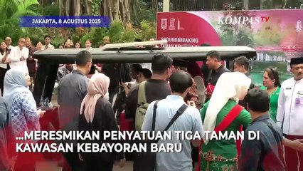 Momen Pramono Ajak Megawati Groundbreaking Taman Bendera Pusaka di Jakarta Selatan