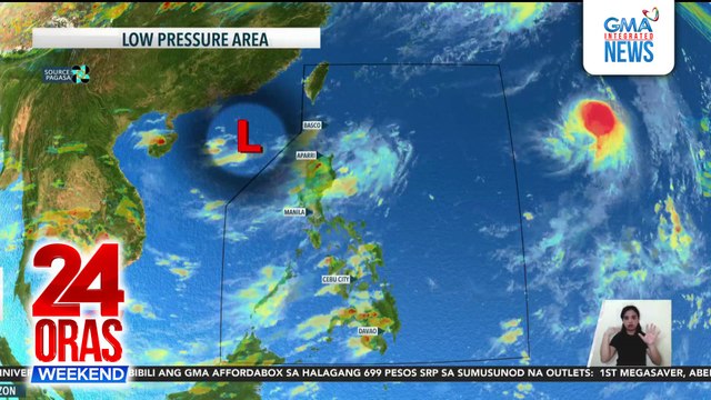 2 sama ng panahon, binabantayan ng PAGASA sa labas ng PAR | 24 Oras Weekend