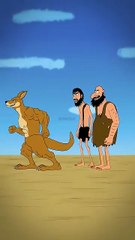 Caveman Tries to Box Like a Kangaroo – Funny Boxing Challenge 🥊🦘