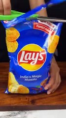 Healthy and tasty lays chat.  لیز کا صحتمند اور مزیدار چاٹ