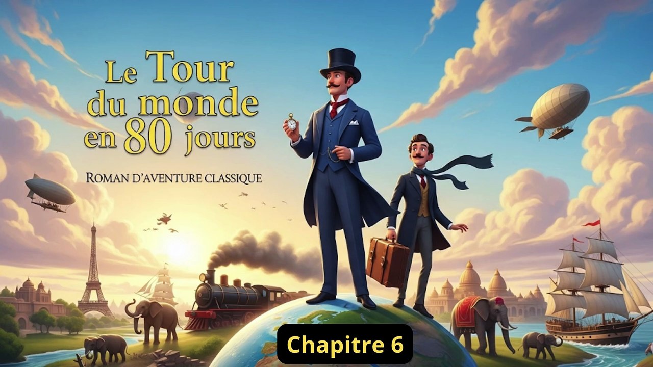 Chapitre 6  Dans lequel l'agent Fix montre une impatience bien légitime (Le Tour du monde en 80 jours)