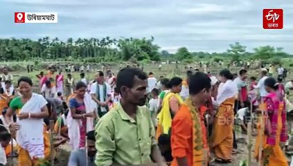 প্ৰথমে উচ্ছেদ হ’ল, এইবাৰ উৰিয়ামঘাটৰ সেউজী ধৰণী ধুনীয়া হ’ব