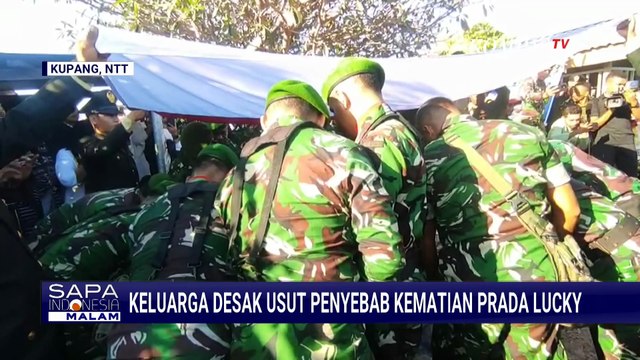 [FULL] Pilu! Jerit Keluarga Prada Lucky Minta TNI Usut Kematian Diduga Dianiaya Senior | SAPA MALAM