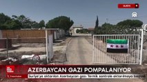 Türkiye’den Suriye’ye aktarılan Azerbaycan gazı, Cender Termik santraline pompalanmaya başlandı