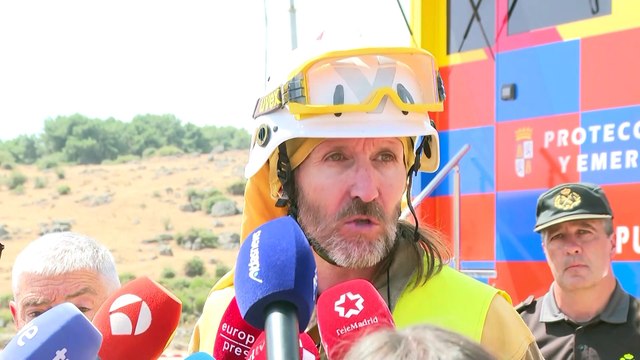 El incendio de San Bartolomé (Ávila) afecta a 600 hectáreas