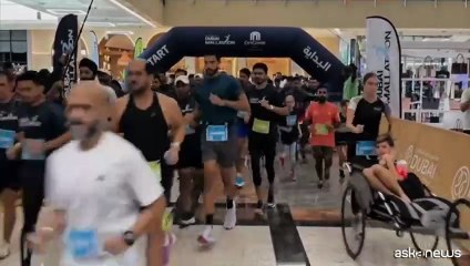 A Dubai la "Mallathon" maratona nel mall con l'aria condizionata