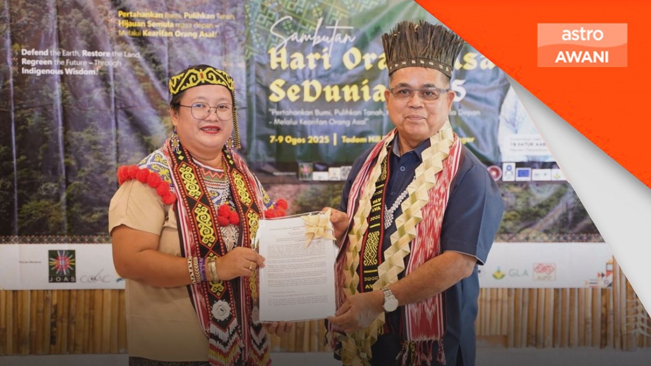 JOAS serah memorandum tuntut pengiktirafan hak tanah, pemerkasaan kepimpinan Orang Asal