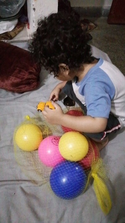 Leaked Diaper Changing on Balls😳I