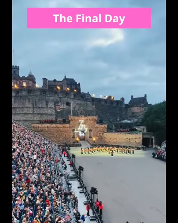 The Edinburgh festival is off with a bang. Preview night at 75th The Royal Edinburgh Military Tattoo.