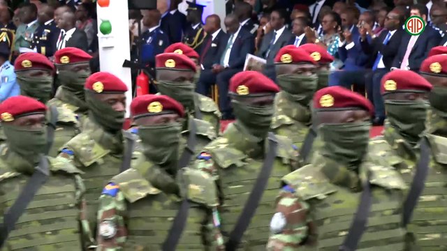 Fête de l’indépendance : défilé militaire pédestre du 65 anniversaire de l’indépendance de la Côte d’Ivoire à Bouaké