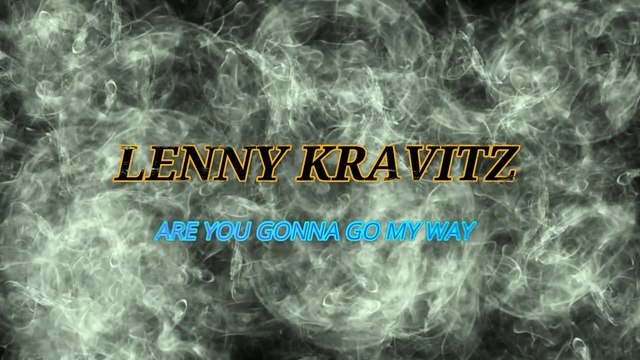 Lenny Kravitz - Are you gonna go my way (KARAOKE)