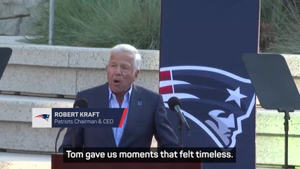 'Tom gave us moments that felt timeless' - Patriots CEO pays tribute to Brady