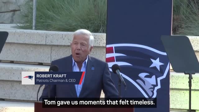 'Tom gave us moments that felt timeless' - Patriots CEO pays tribute to Brady