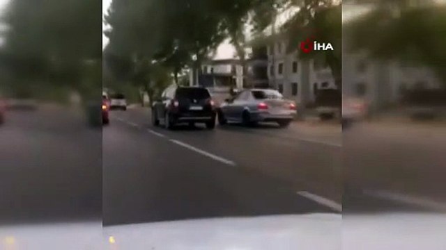 Düğün konvoyunda attığı makas pahalıya mal oldu