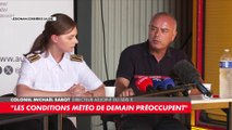 Le colonel Michael Sabot sur l'incendie dans l'Aude : «L'objectif est de pouvoir être maître du feu»