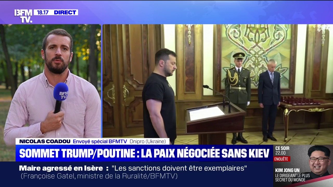 Des "échanges de territoires" évoqués par le président américain pour cesser la guerre en Ukraine