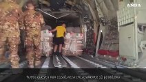 Gaza, partito il primo carico di aiuti umanitari italiani aviotrasportati da Amman