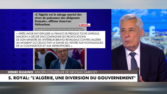 Henri Guaino : «Jean-Luc Mélenchon veut remplacer un peuple français par un peuple créolisé»