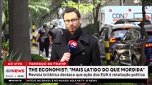 Revista The Economist afirma que tafiras de Trump são retaliação política contra países