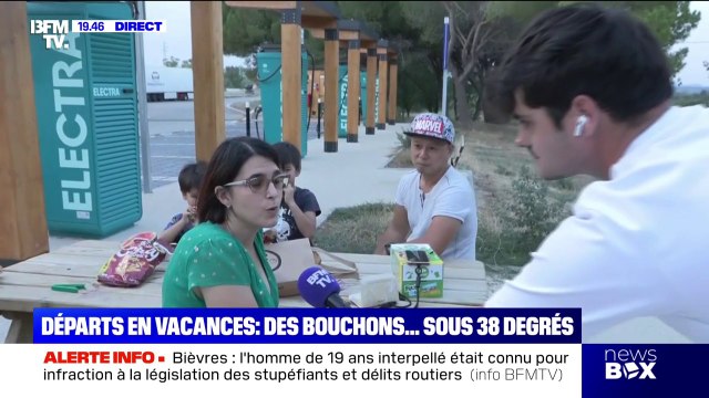 “On prend beaucoup d’eau”: les Français adaptent leur départ en vacances face aux fortes chaleurs