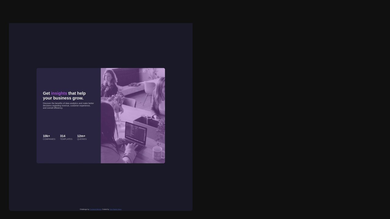 2025 Frontend mentor Stats preview card component solution using web components