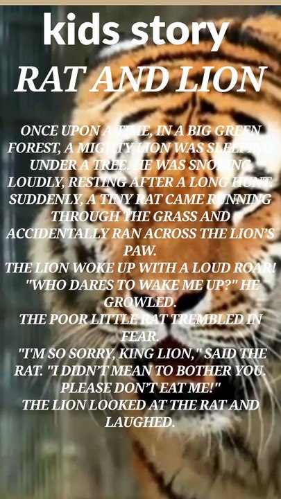 Rat and lion