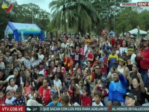 Monagas | Inicia el Plan Vacacional Venezuela Ríe 2025 para el disfrute de niños y adultos mayores