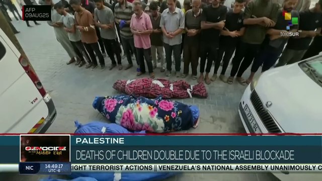 Palestine | Deaths of children double due to the Israeli blockade