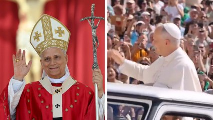 Papa León XIV cantó "Cielito Lindo" en pleno recorrido de la Plaza de San Pedro