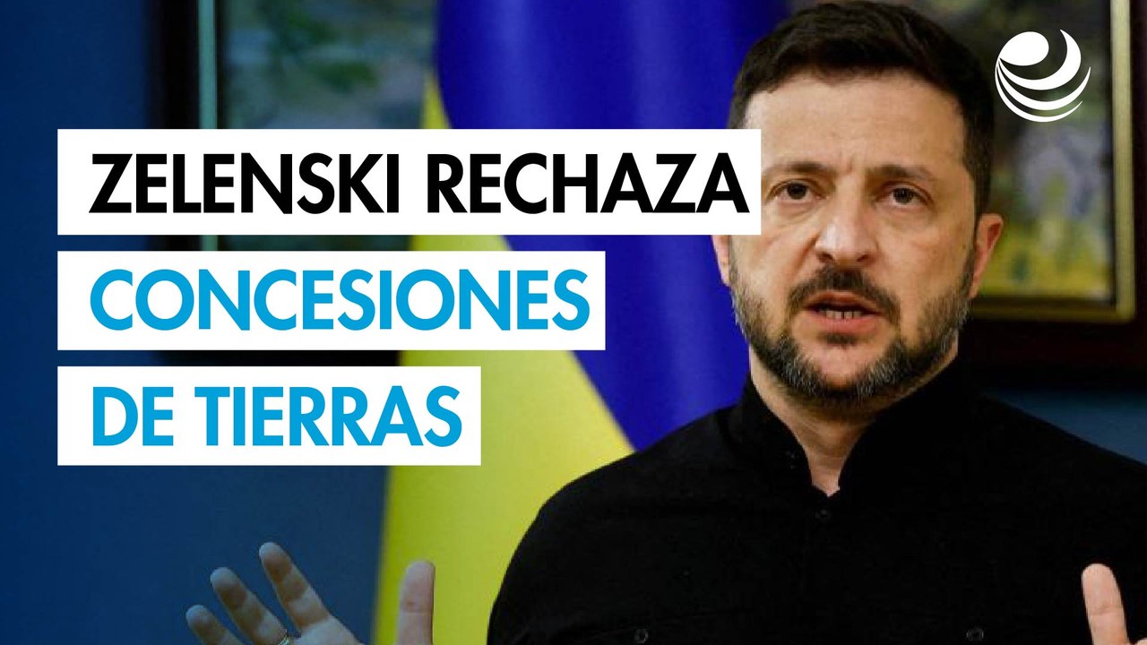 Volodimir Zelenski rechaza concesiones territoriales antes de conversaciones entre Trump y Putin