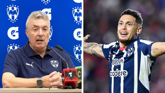 Afición de Rayados muestra su molestia contra Domènec Torrent y Lucas Ocampos; así responde el club