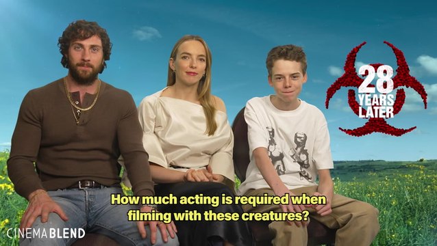 Sounds Like Working With '28 Years Later's' Naked Infected Was As Weird And Scary As You'd Think, And One Star Had A Hilarious Take On 'The Pressure'