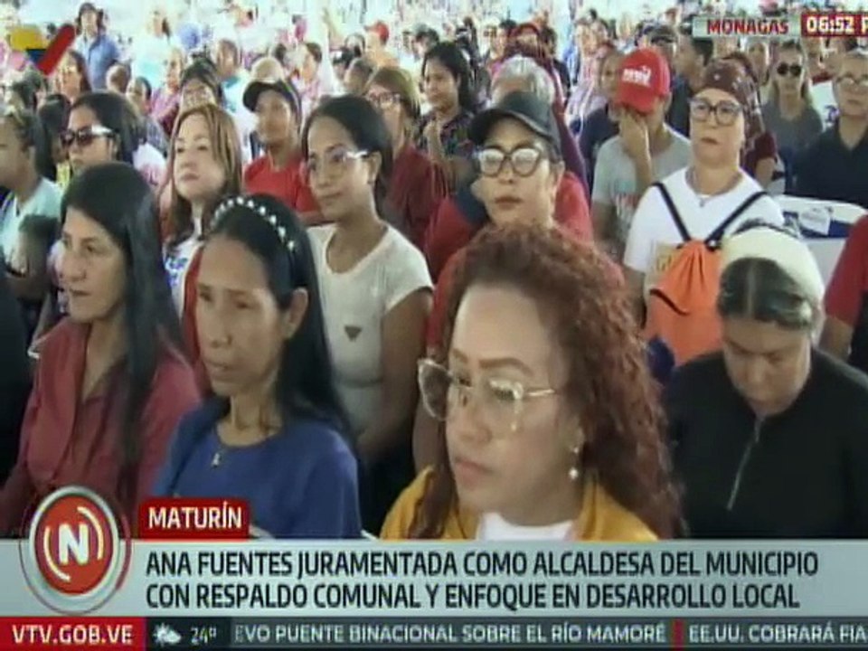 Monagas | Ana Fuentes es juramentada como alcaldesa del municipio Maturín