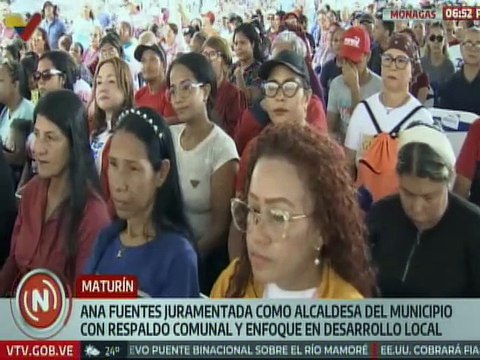 Monagas | Ana Fuentes es juramentada como alcaldesa del municipio Maturín