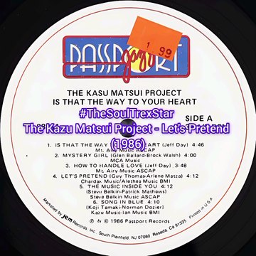 The Kazu Matsui Project - Let's Pretend (1986)