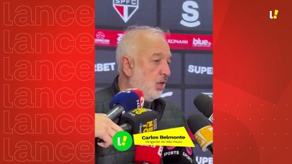 Belmonte explica movimentações e ressalta busca por zagueiro e lateral-direito