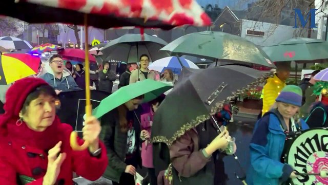 Lantern Parade commemorates 80 years since Hiroshima and Nagasaki